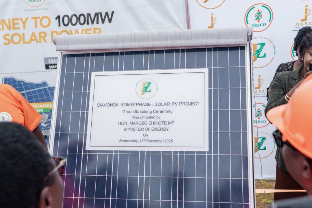 You are currently viewing GOVERNMENT LAUNCHES 100MW SIAVONGA SOLAR PROJECT
