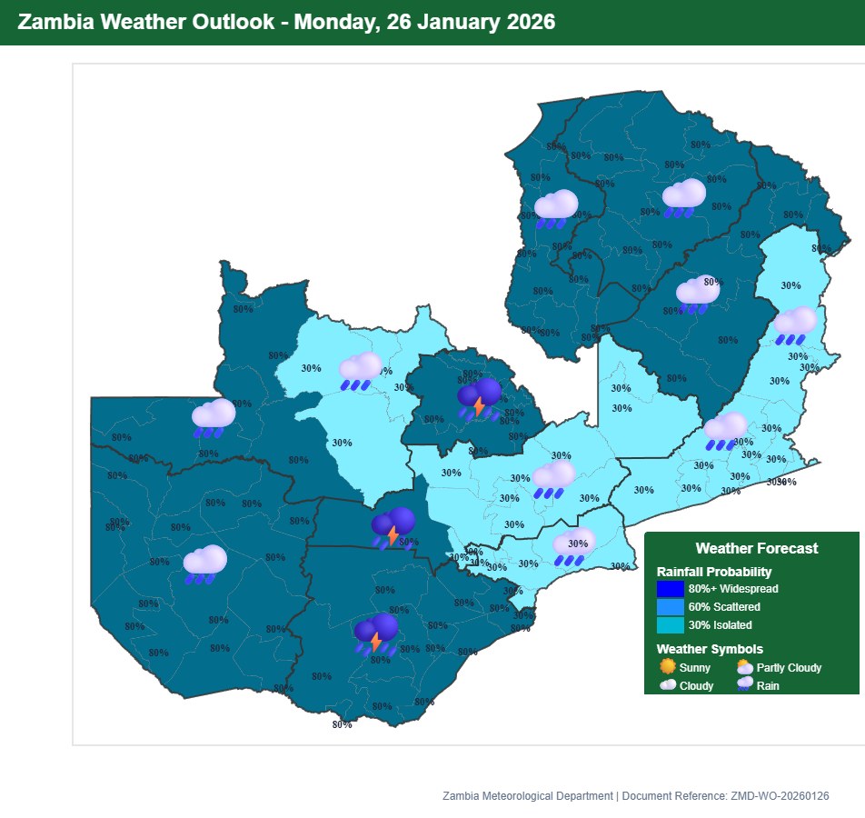 Read more about the article MET PREDICTS CONTINUED INCREASED RAINFALL COUNTRYWIDE