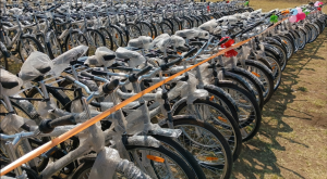 Read more about the article GOVT. DISTRIBUTES OVER 800 BICYCLES TO CWACS