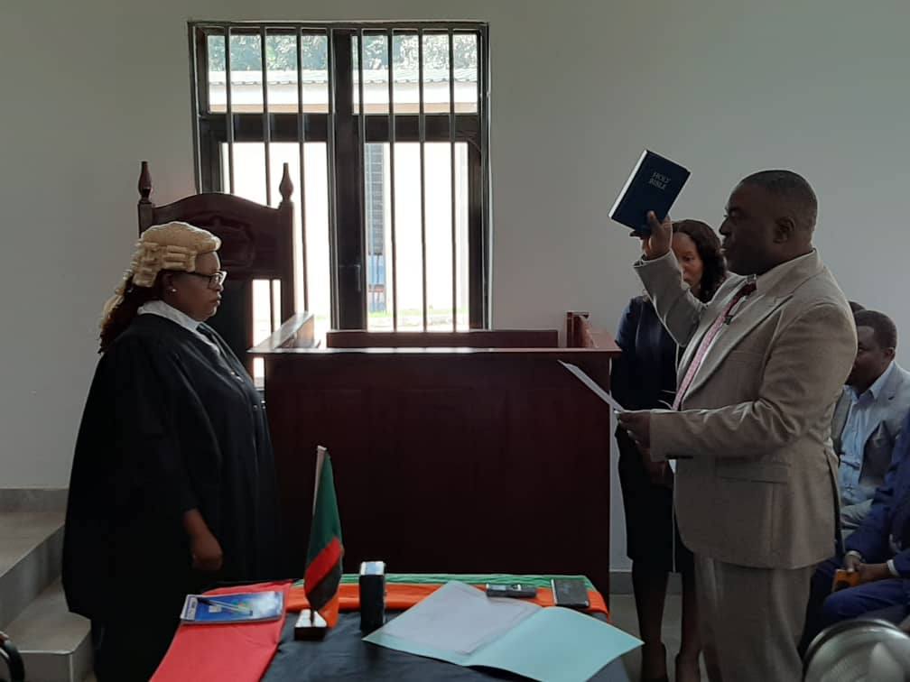 You are currently viewing NEWLY-ELECTED KASAMA MAYOR SWORN-IN