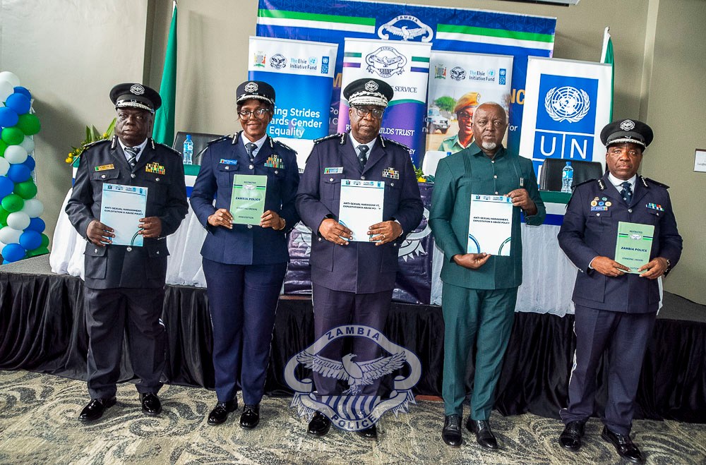 You are currently viewing ZAMBIA POLICE, UNDP LAUNCH TWO POLICY DOCUMENTS