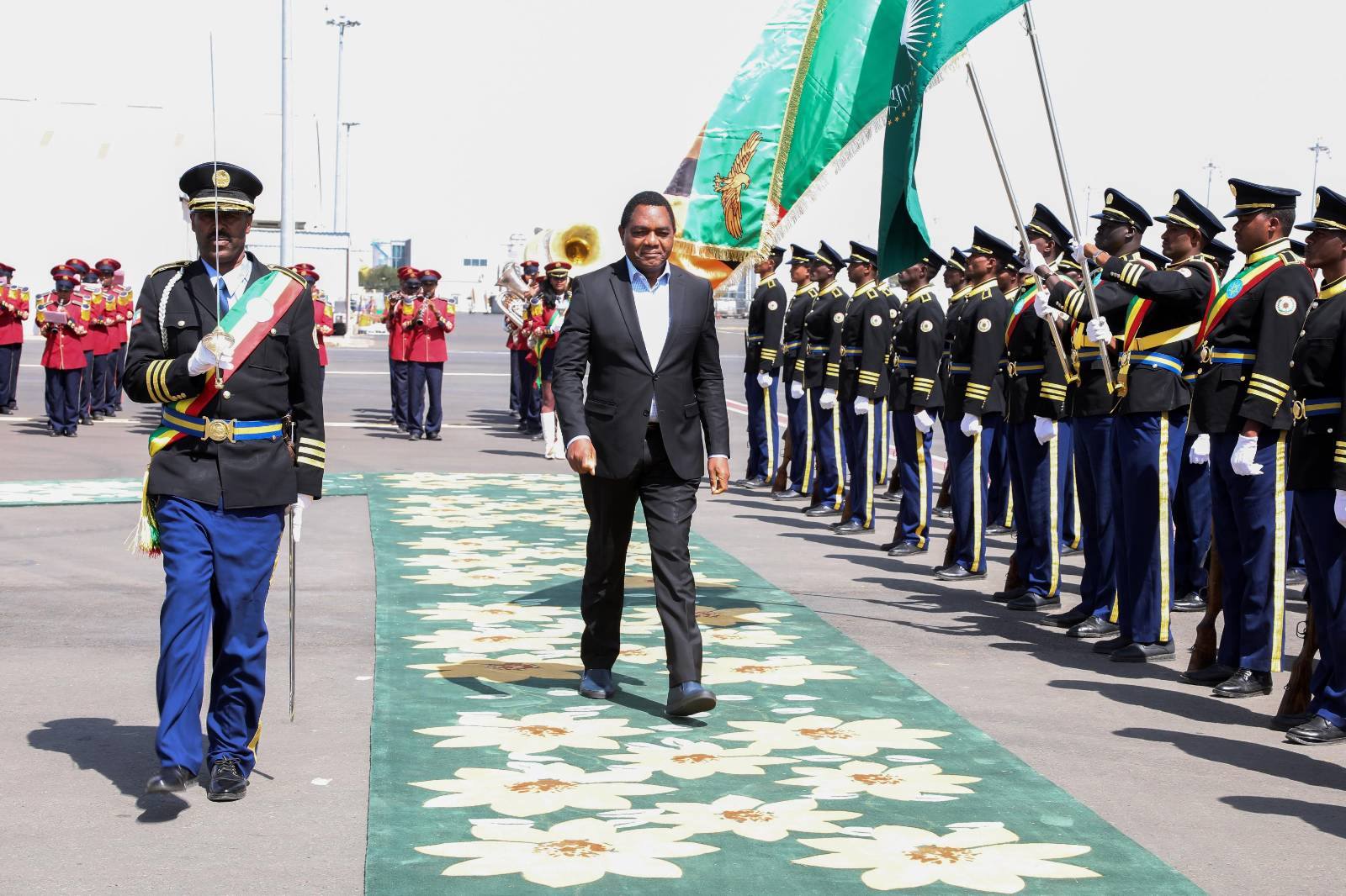 You are currently viewing PRESIDENT HICHILEMA ARRIVES IN ADDIS ABABA FOR AU SUMMIT