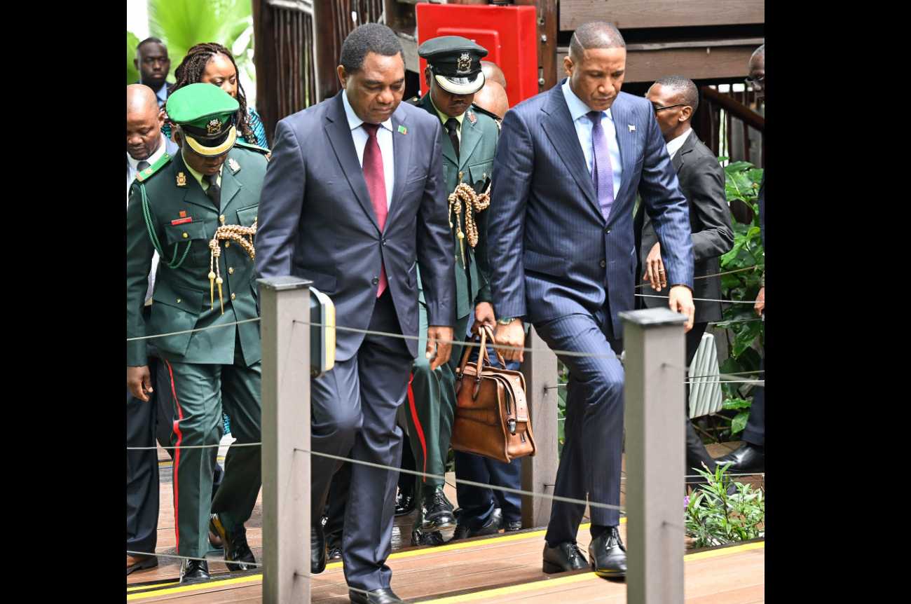 You are currently viewing PRESIDENT HICHILEMA HAS ARRIVED IN BOTSWANA