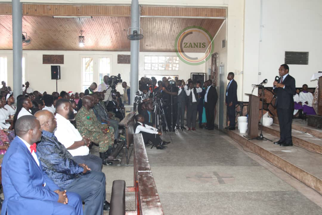 You are currently viewing PRESIDENT HICHILEMA HAILS CATHOLIC CHURCH FOR PROMOTING DEVELOPMENT