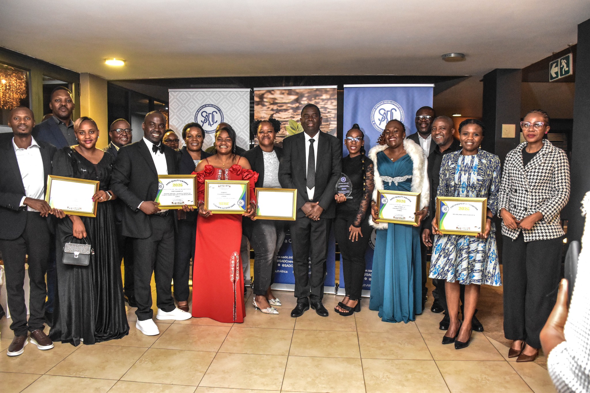 You are currently viewing SIX ZAMBIAN COMPANIES WIN SADC QUALITY AWARDS