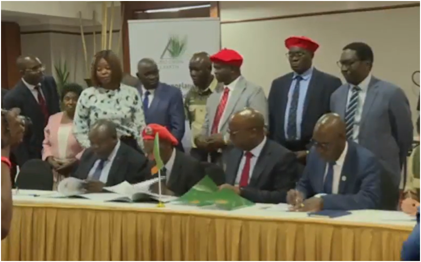 You are currently viewing GOVT. SIGNS MOU WITH BAROTSE AGRICULTURAL DEVELOPMENT COMPANY