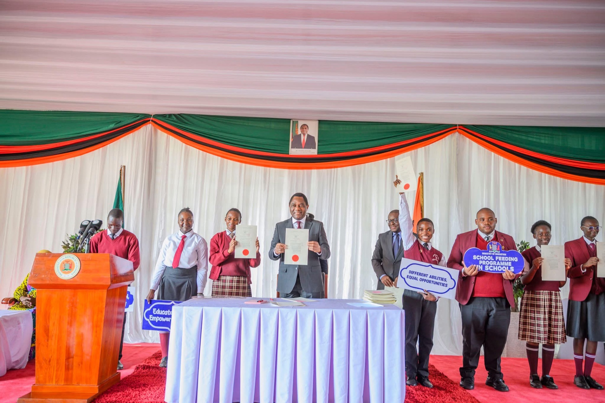You are currently viewing President Hichilema signs five Bills into law